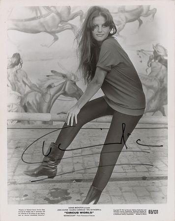 Lot #740 Claudia Cardinale Signed Photographs - Image 2