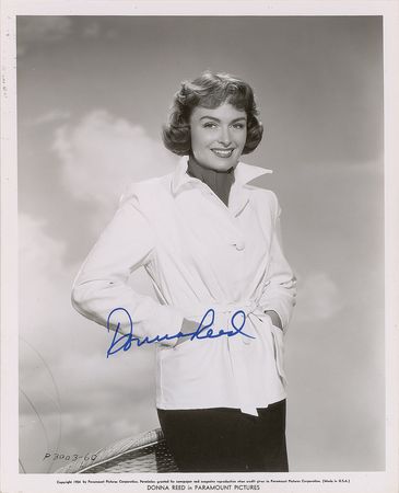 Lot #776 Donna Reed Signed Photograph