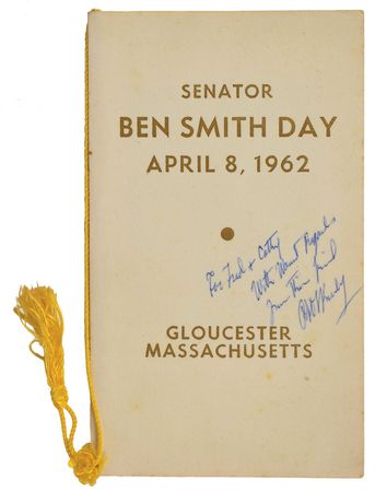 Lot #92 Robert F. Kennedy Program and Broadside Program - Image 1
