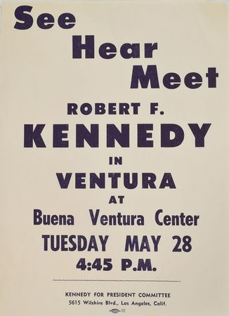 Lot #92 Robert F. Kennedy Program and Broadside Program - Image 2