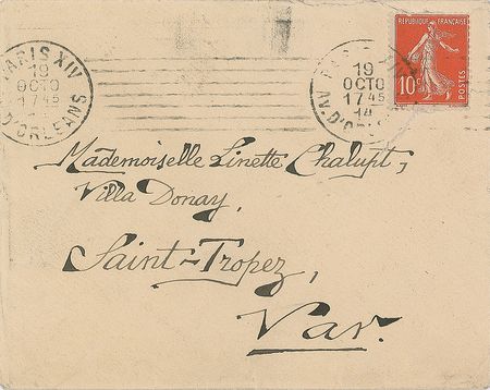 Lot #599 Erik Satie: Unusual illustrated letter by the avant-garde master - Image 3