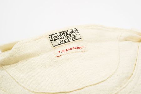 Lot #192 Franklin D. Roosevelt Undershirt - Image 2