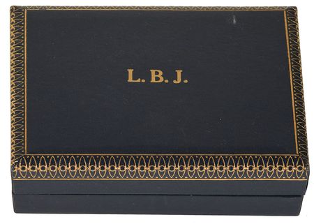 Lot #196 Lyndon B. Johnson Box - Image 1