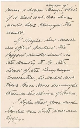 Lot #176 William H. Taft: ?I?ll begin to swear unless I stop and profanity does not look well in ink? - Image 3