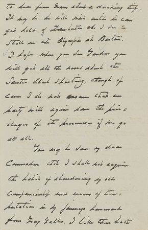 Lot #165 Grover Cleveland Handwritten Letter Signed - Image 3