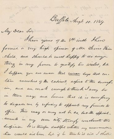 Lot #152 Millard Fillmore: 