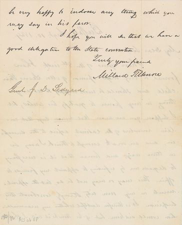 Lot #152 Millard Fillmore: 