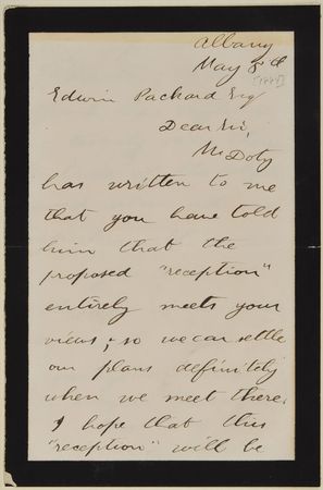 Lot #171 Theodore Roosevelt: Ultra-early political letter rallying support for the 1884 GOP Convention - Image 1