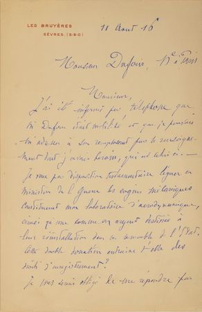 Lot #482 Gustave Eiffel: 