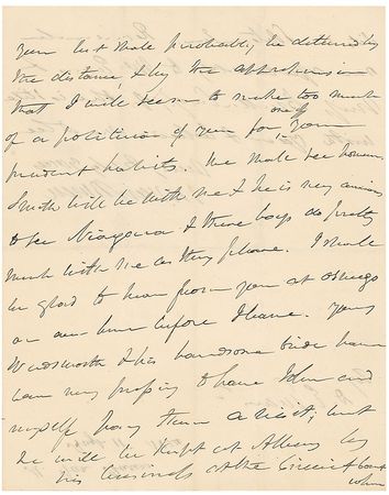 Lot #144 Martin Van Buren: Lengthy handwritten letter to an ex-congressman - Image 4