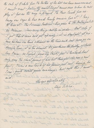 Lot #569 Alice B. Toklas: Toklas discusses Gertrude Stein, Thornton Wilder, Virgil Thomson, and Pablo Picasso - Image 2
