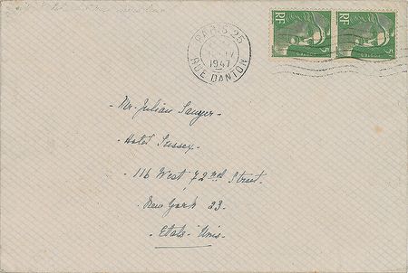 Lot #569 Alice B. Toklas: Toklas discusses Gertrude Stein, Thornton Wilder, Virgil Thomson, and Pablo Picasso - Image 3