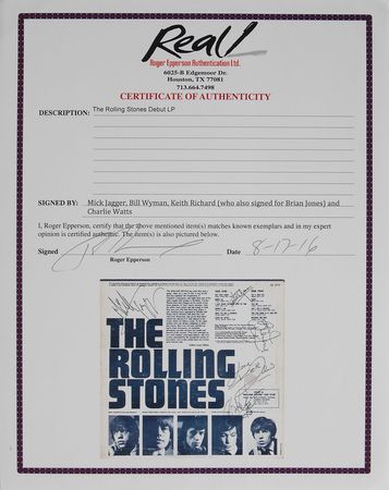 Lot #2122  Rolling Stones Signed Album - Image 3