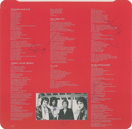Lot #2294  Queen Signed Album - Image 1