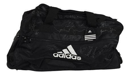 Lot #2492  Grammy MusiCares Multi-Signed Travel Bag - Image 2