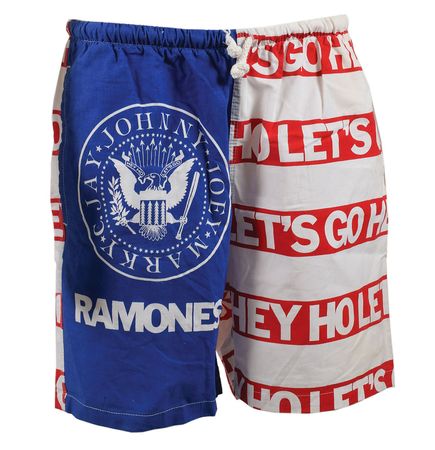 Lot #2386  Ramones 'Hey Ho Let's Go' Shorts - Image 1