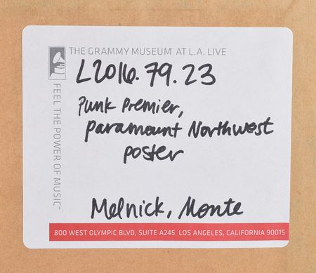 Lot #2402  Ramones and Tom Petty Concert Poster - Image 2