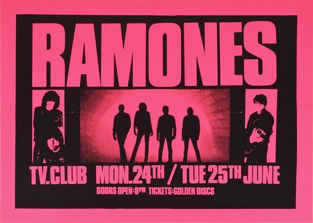 Lot #2415  Ramones Ireland Poster