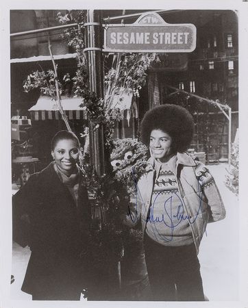 Lot #2187 Michael Jackson Signed Photograph