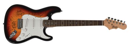 Lot #2240 The Temptations Signed Guitar - Image 1