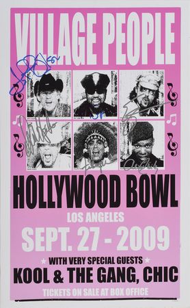 Lot #836  Village People and Kool and the Gang