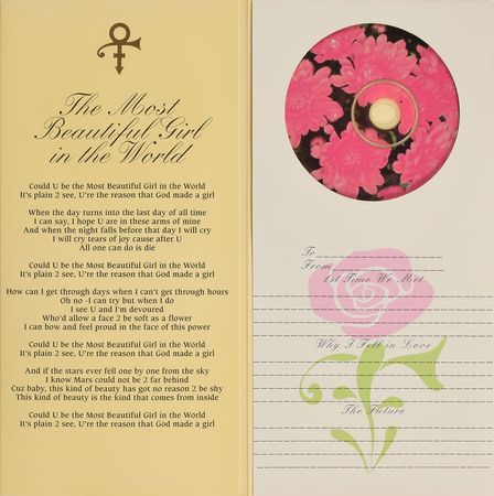 Lot #2460  Prince 'The Most Beautiful Girl in the World' CD Gift Pack - Image 2