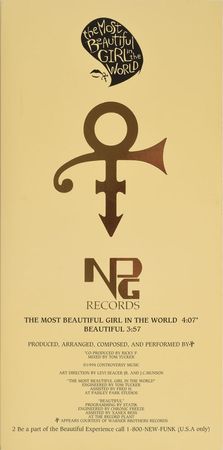 Lot #2460  Prince 'The Most Beautiful Girl in the World' CD Gift Pack - Image 3