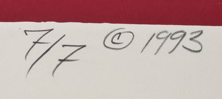 Lot #2458  Prince 'His Royal Badness' Screenprint Diptych. Art Made for Glam Slam Night Club. - Image 3