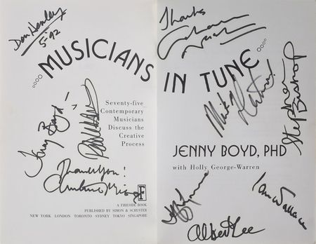 Lot #2301  Songwriters Signed Book - Image 1