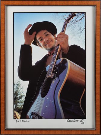 Lot #2089 Bob Dylan Oversized Print by Elliott Landy - Image 1