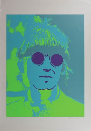 Lot #2043 George Harrison Print by Robert Whitaker - Image 1