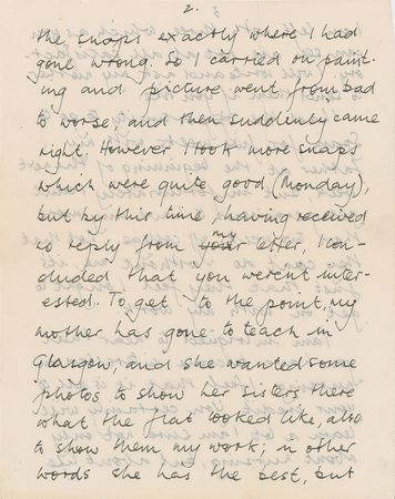 Lot #2078 Stuart Sutcliffe Autograph Letter Signed - Image 2