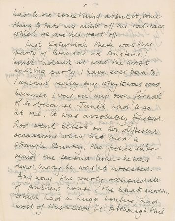 Lot #2078 Stuart Sutcliffe Autograph Letter Signed - Image 5