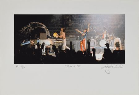 Lot #2118  Rolling Stones Set of (3) AP Lithos Signed by John Rowlands - Image 1