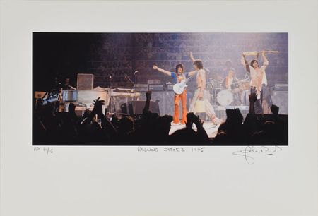 Lot #2118  Rolling Stones Set of (3) AP Lithos Signed by John Rowlands - Image 3