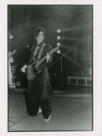 Lot #5200  Prince 1981 Dirty Mind Tour Original Vintage Photograph - Image 1