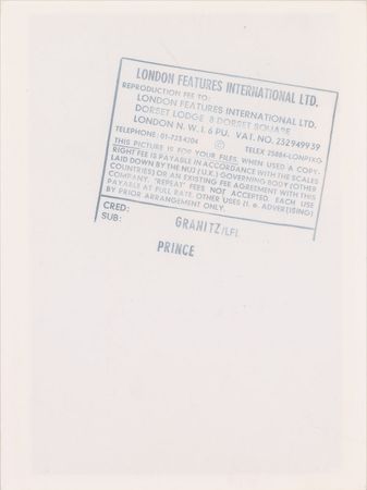 Lot #5208  Prince Original Vintage Photograph - Image 2