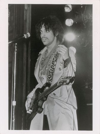 Lot #2462  Prince 1981 Dirty Mind Tour Original Vintage Photograph - Image 1