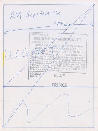 Lot #2479  Prince Original Vintage Photograph - Image 2