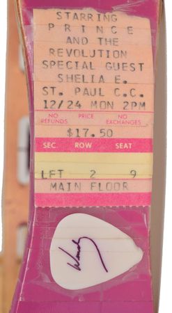 Lot #5512  Prince Concert-Used Purple Tambourine - Image 3