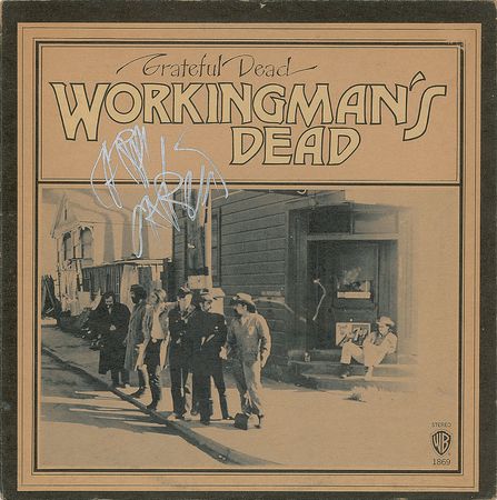 Lot #2136 Jerry Garcia Signed Album