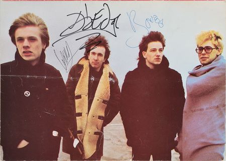 Lot #2453  U2 Signed Program - Image 1