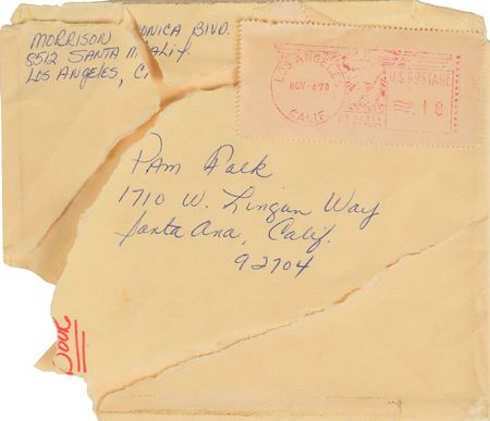 Lot #2131 Jim Morrison Signed American Prayer Book  - Image 3