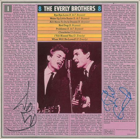 Lot #650  Everly Brothers