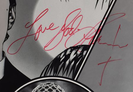 Lot #2481  Prince Signed Cherry Moon Poster - Image 2