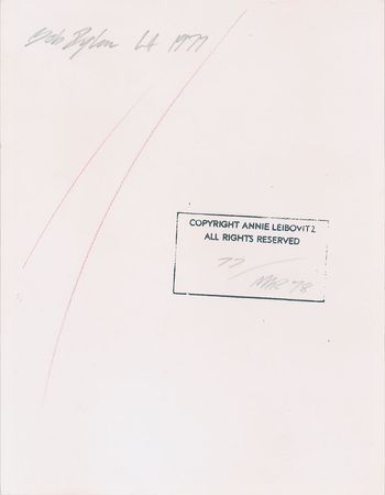 Lot #2086 Bob Dylan Original Photograph - Image 2
