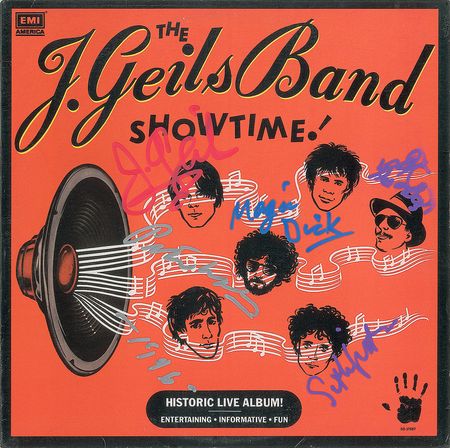 Lot #2283  J. Geils Band Signed Album - Image 1