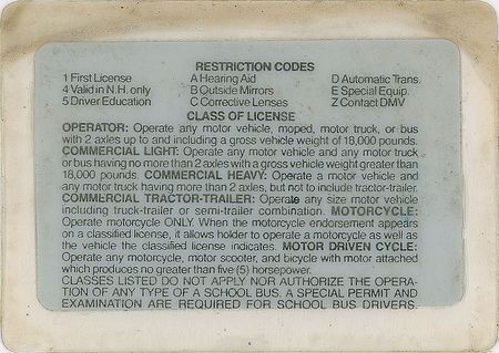 Lot #2344 Brad Delp's New Hampshire Driver's License - Image 2