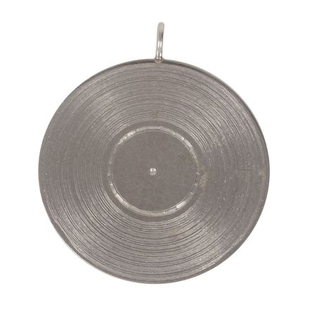 Lot #2340 Brad Delp's Engraved Platinum Boston Pendant - Image 2