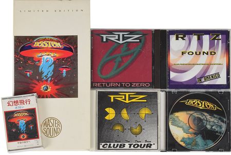 Lot #2370 Brad Delp's Collection of RTZ and Boston